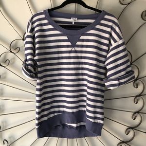 Splendid lightweight striped sweatshirt, M.